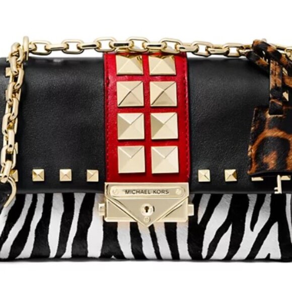 MICHAEL Michael Kors Handbags - 🌺🌺🌺RARE Michael Kors Cece Collection Animal Print Bag